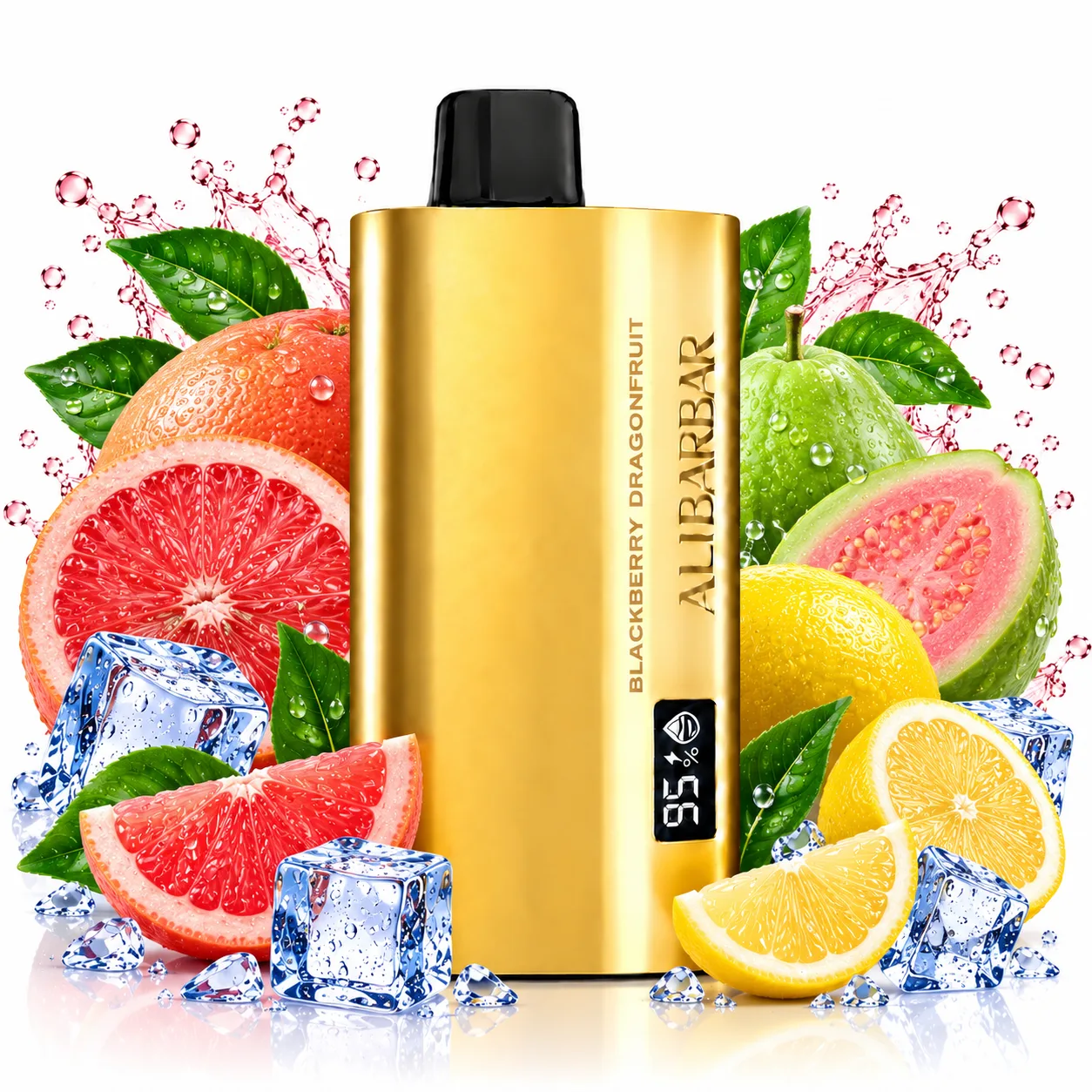 ALIBARBAR TEQ 12000 Puffs – Grapefruit Guava Lemon